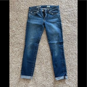 Ag Adriano Goldschmied the stilt roll up crop